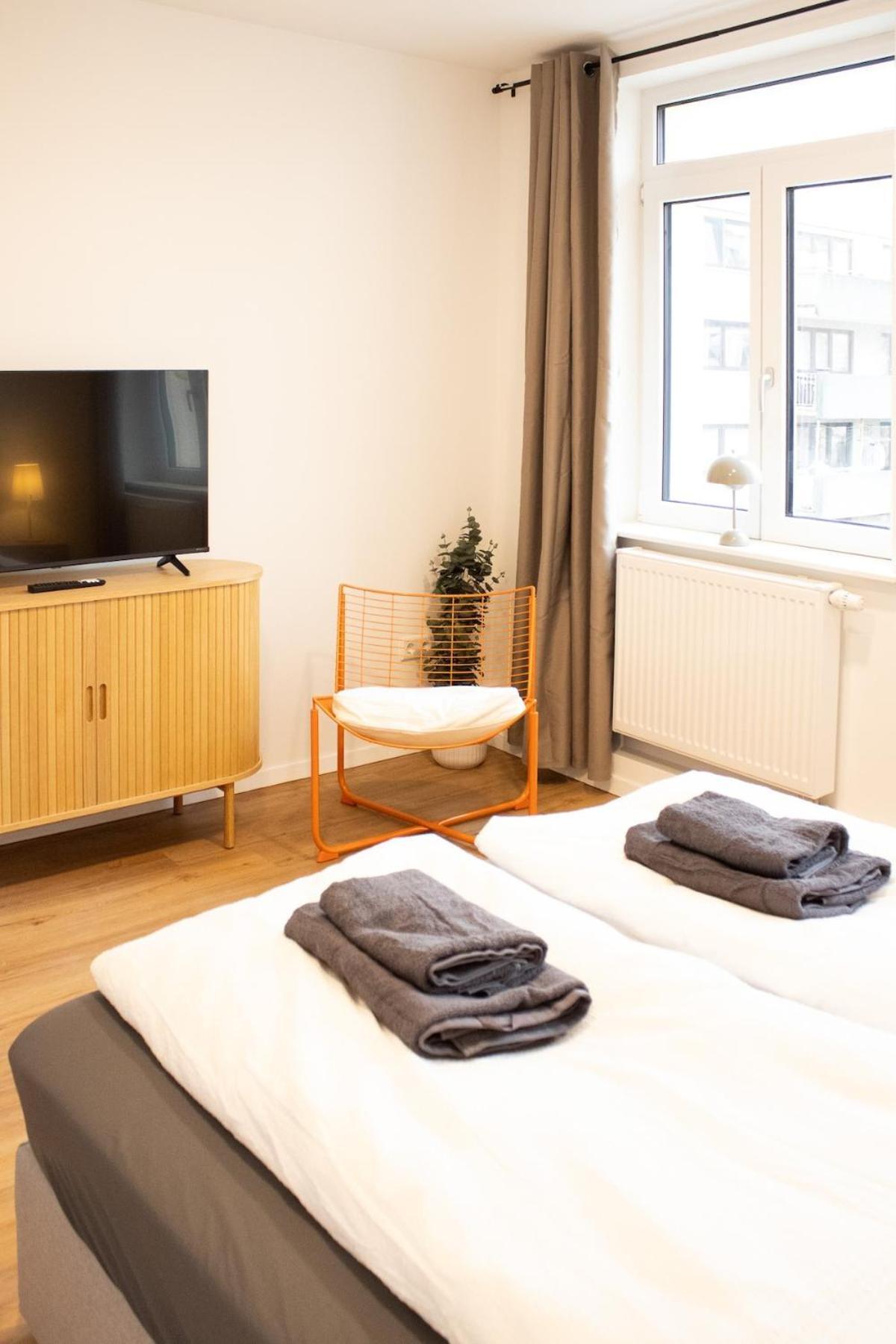 Urbanes Messe Apartment フランクフルト エクステリア 写真